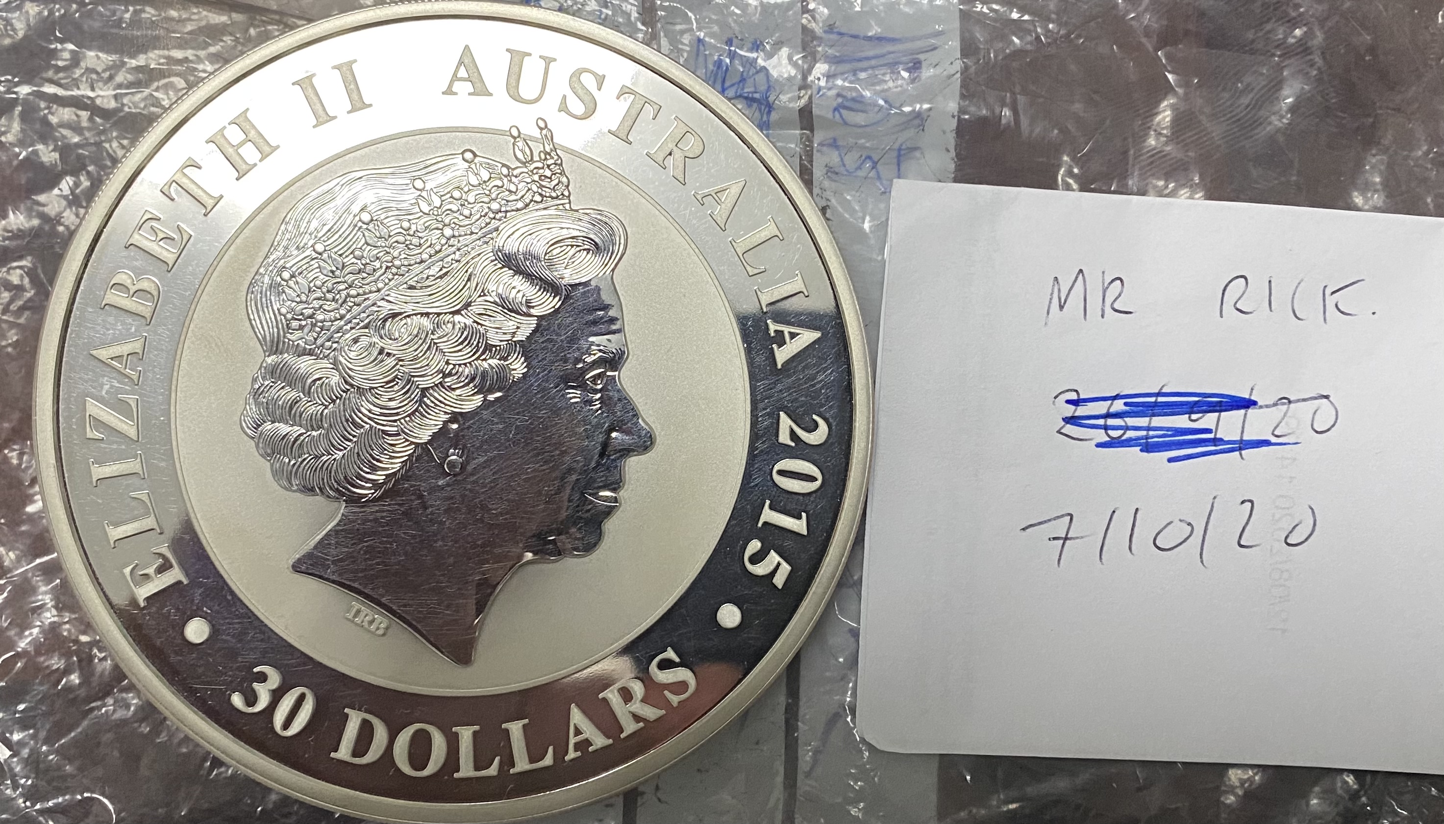 2 x Kilo Coins for sale Perth mint 2015 Kookabura and 2017 ...