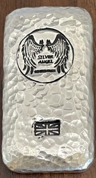 *Premium Members* 2.3 troy ounces​​​​​​​ Silver Angel bar by Silver Angel Pouring 