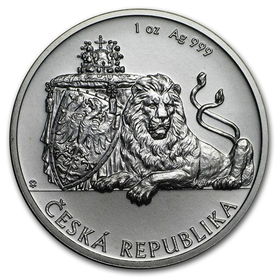 Platinum, Platinum PLUS & Gold Premium Member Prize Draw - 2019 1oz Czech Lion Silver Coin